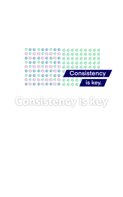 Consistency is Key Banner Mobile